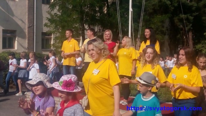 In Svyatogorsk came to rest 200 children from the Donbas